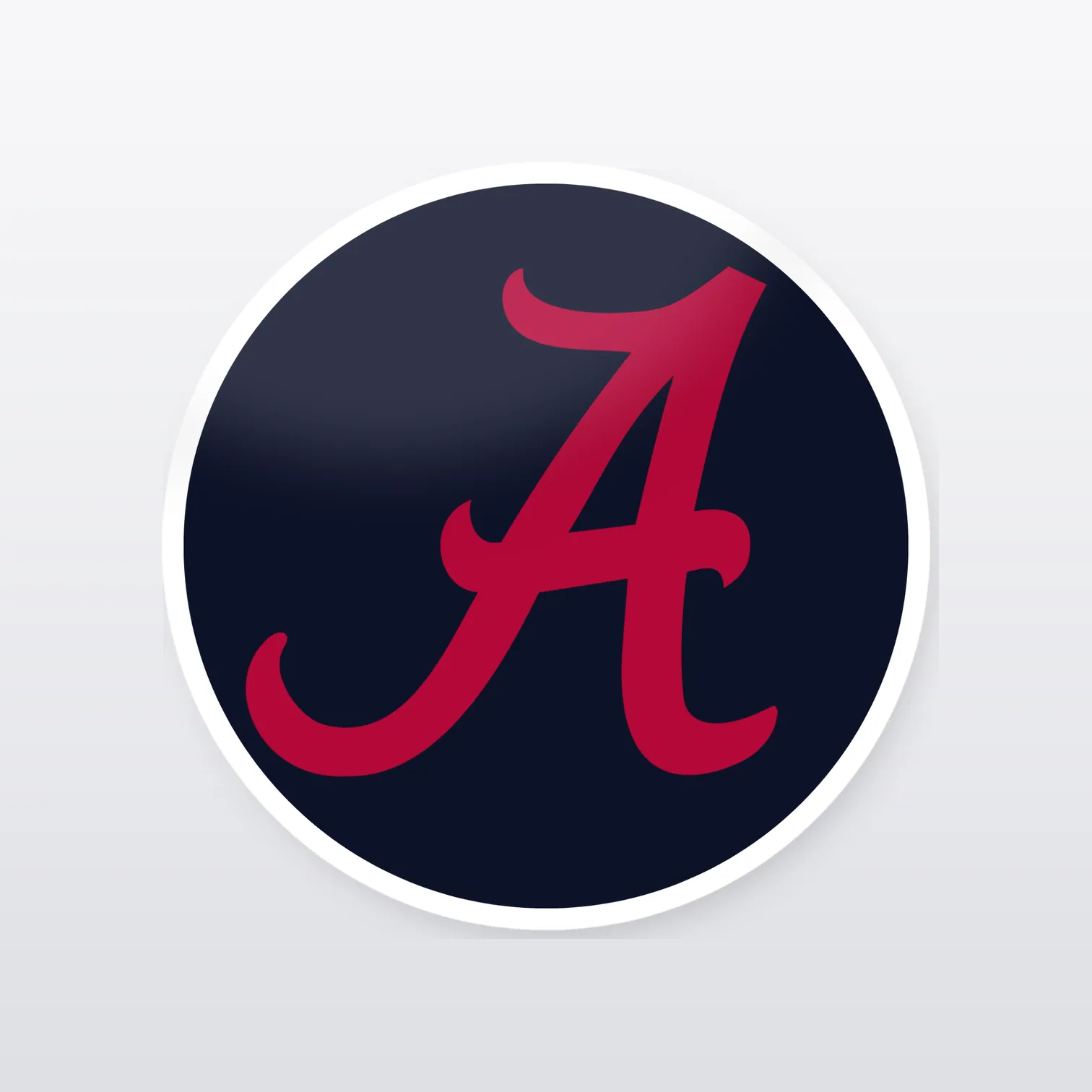 Alabama Crimson Tide Aufkleber Set I