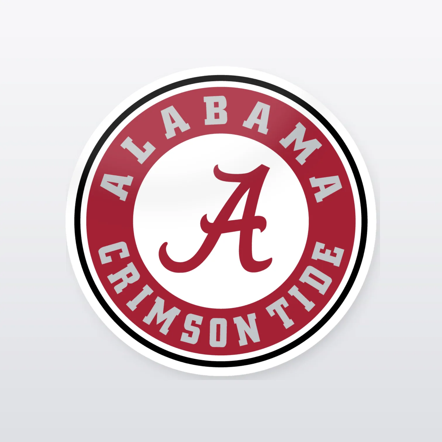 Alabama Crimson Tide Aufkleber Set III