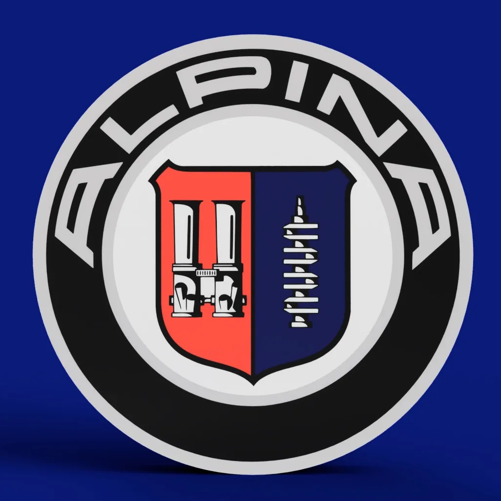 Alpina LED-Leuchtschild