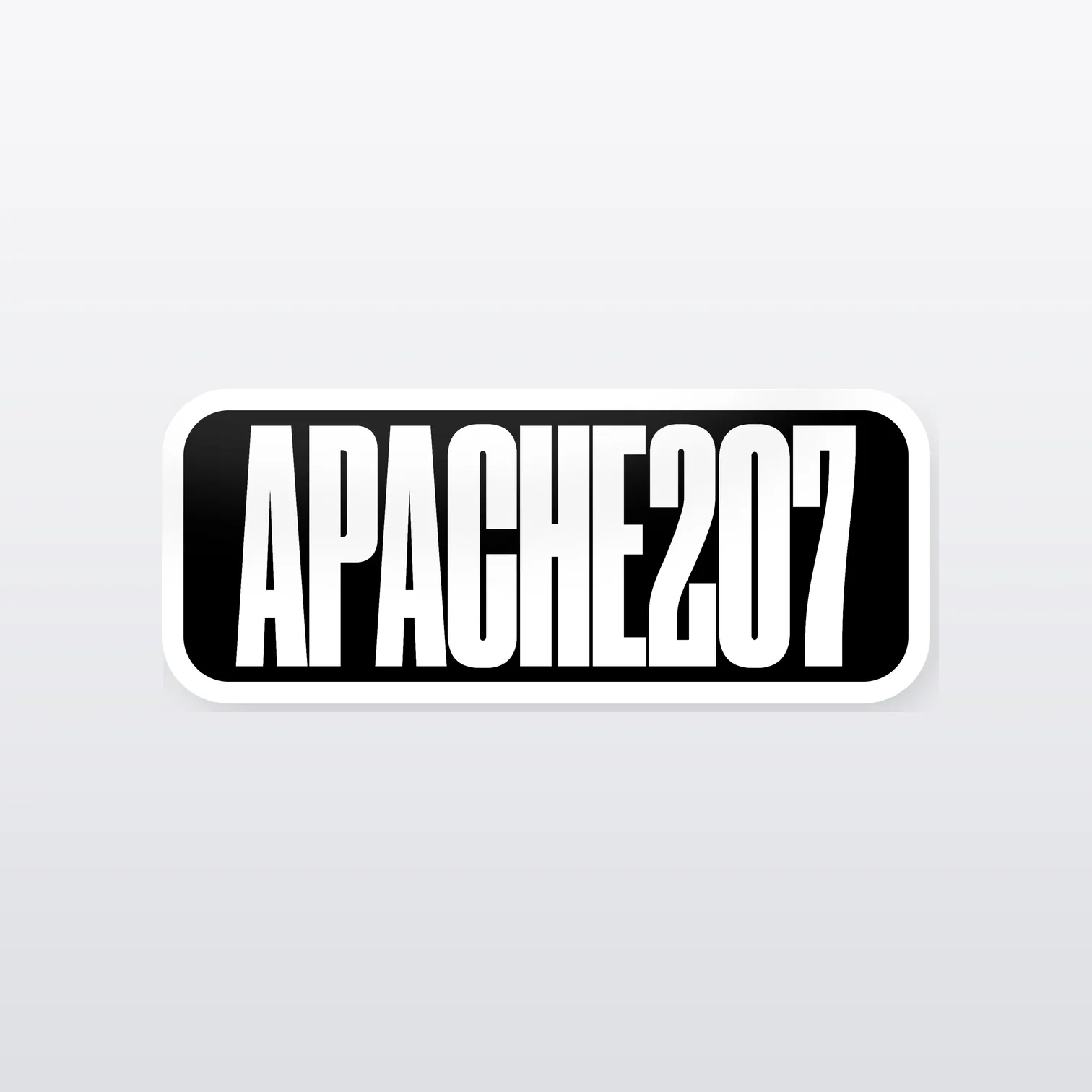 Apache 207 Aufkleber Set