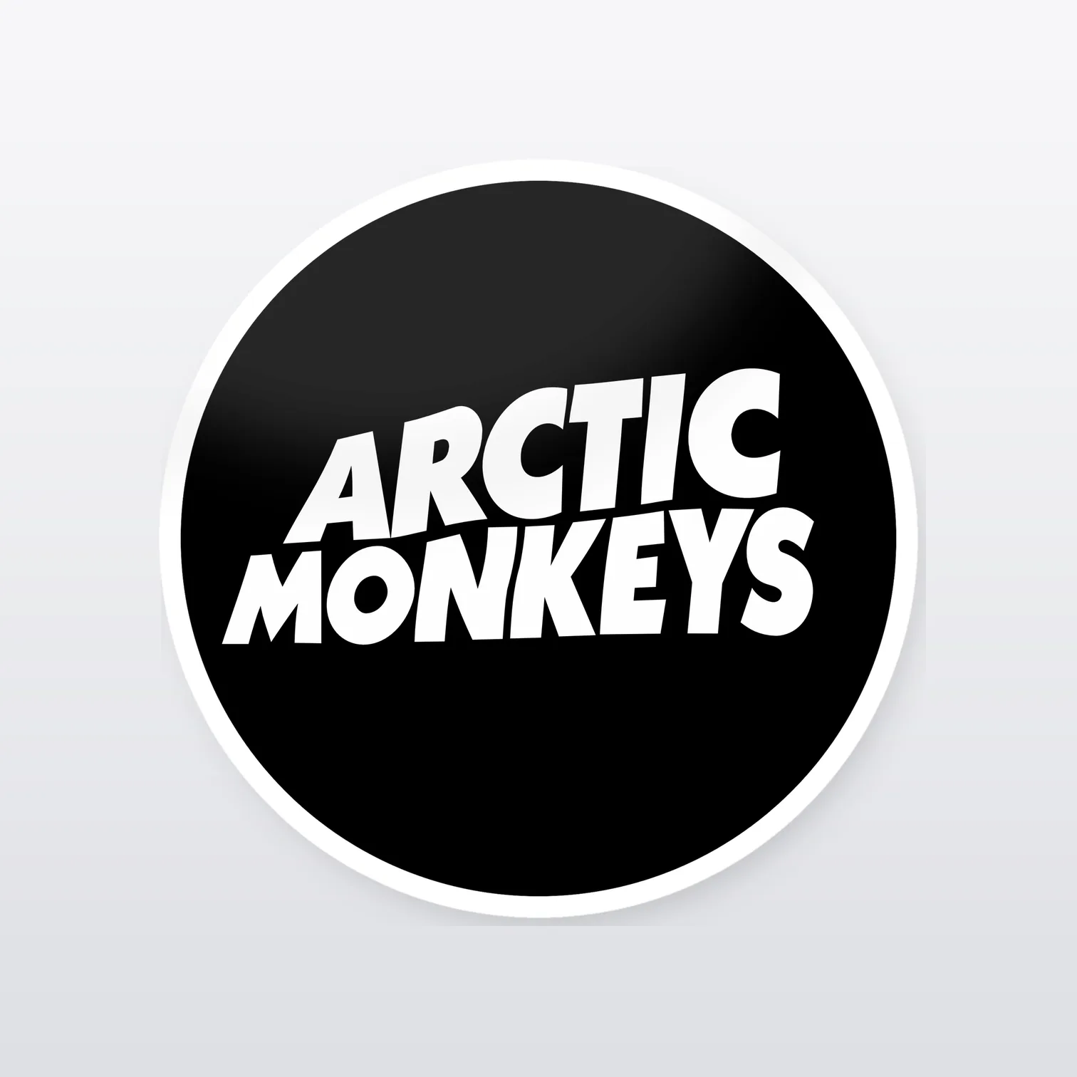Arctic Monkeys Aufkleber Set – einzelner Aufkleber in Großaufnahme