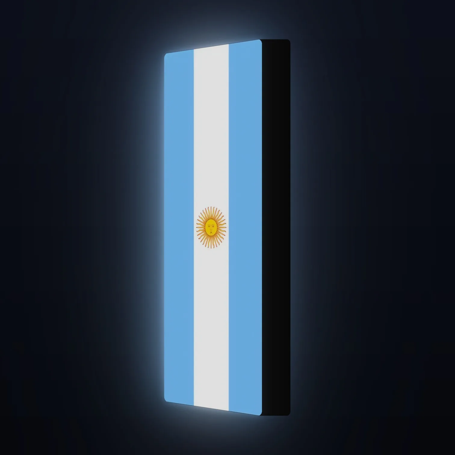 Argentinien Flagge LED-Leuchte