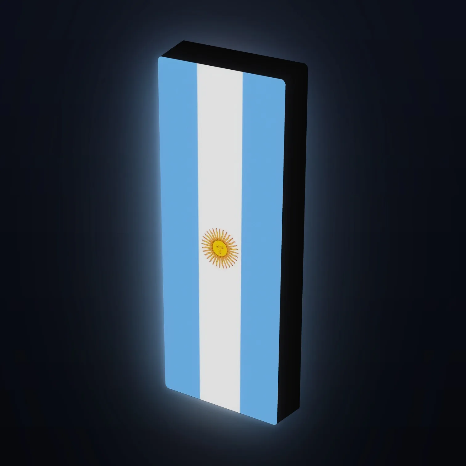 Argentinien Flagge LED-Leuchte