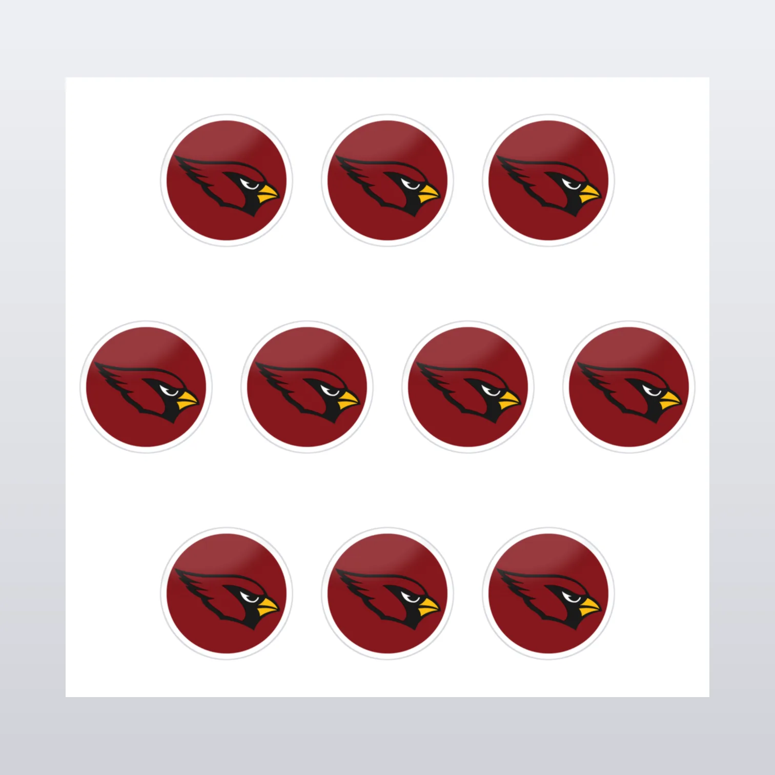 Arizona Cardinals Aufkleber Set