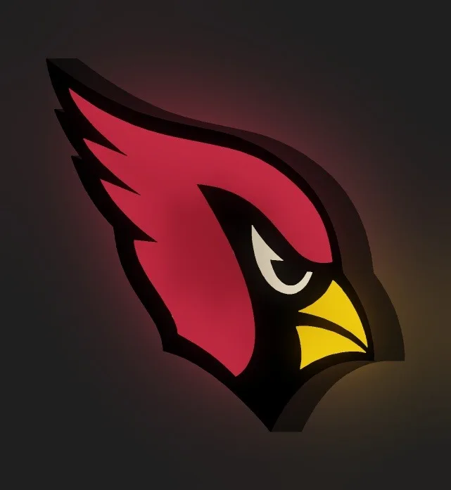 Arizona Cardinals LED-Leuchtschild