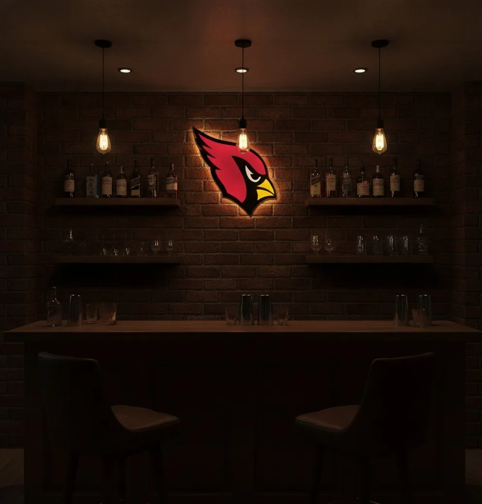 Arizona Cardinals LED-Leuchtschild