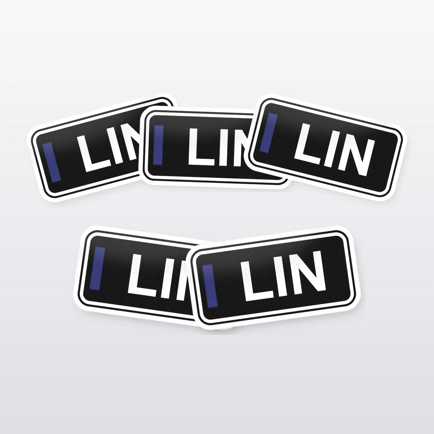 Arvid Lindblad Aufkleber Set – 5 Sticker