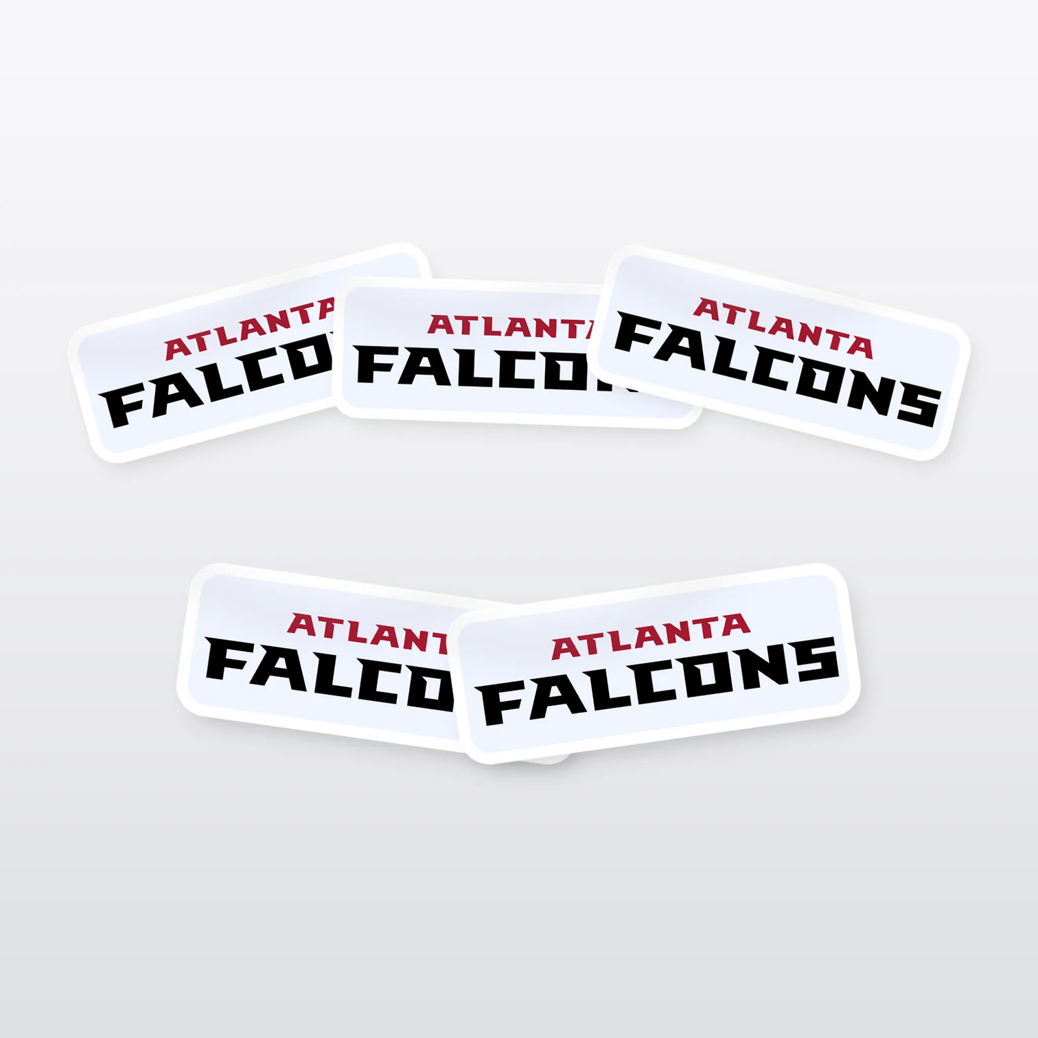 Atlanta Falcons Aufkleber Set III