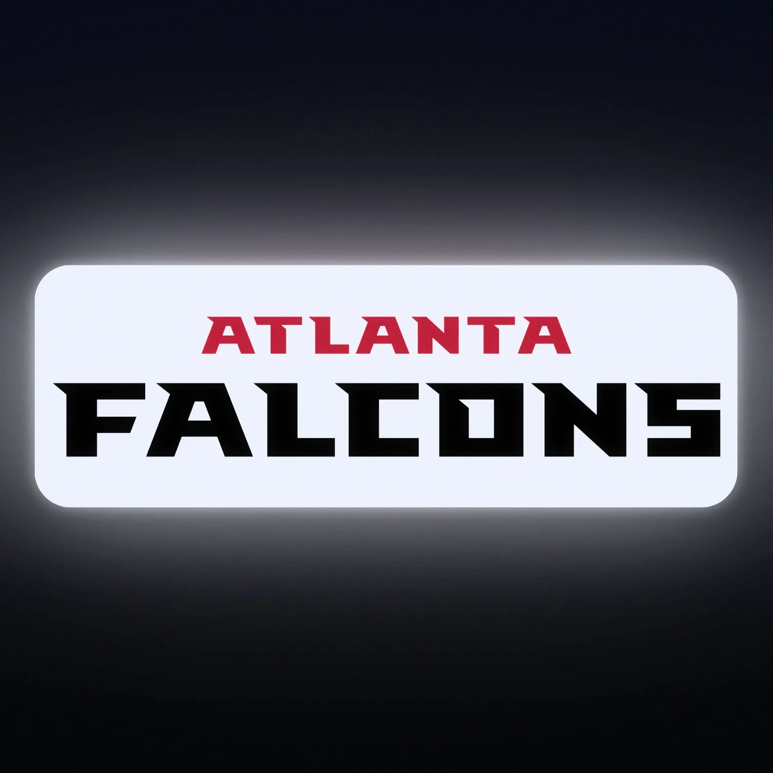 Atlanta Falcons LED-Leuchte III