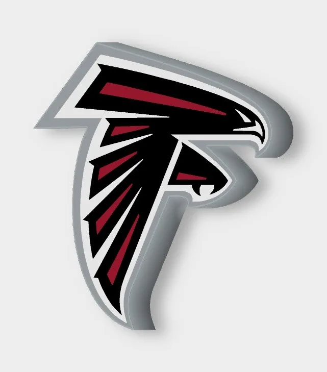 Atlanta Falcons LED-Leuchtschild