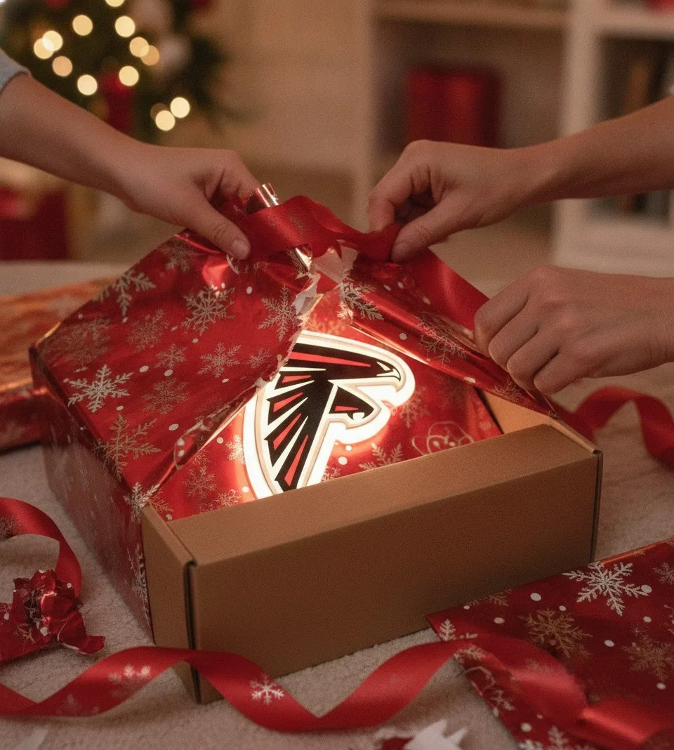 Atlanta Falcons LED-Leuchtschild