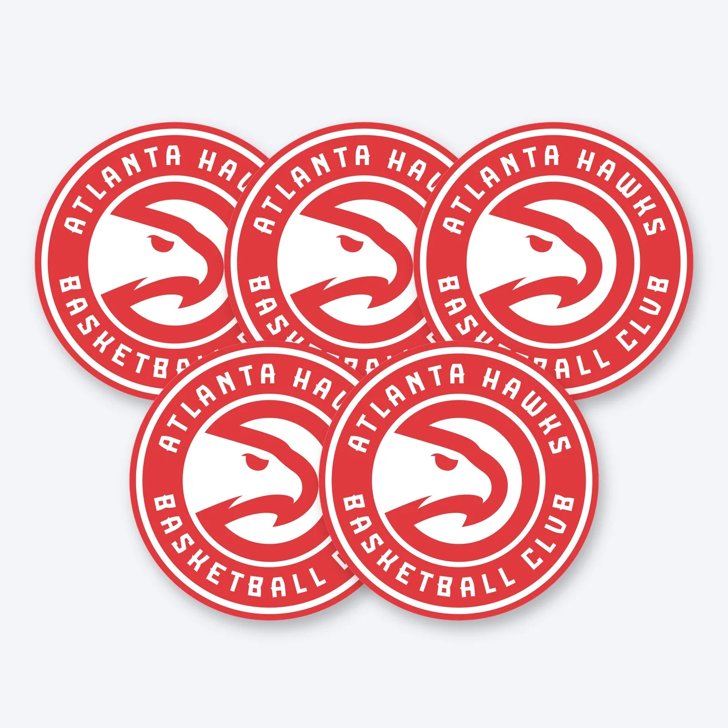 Atlanta Hawks NBA Aufkleber Set II