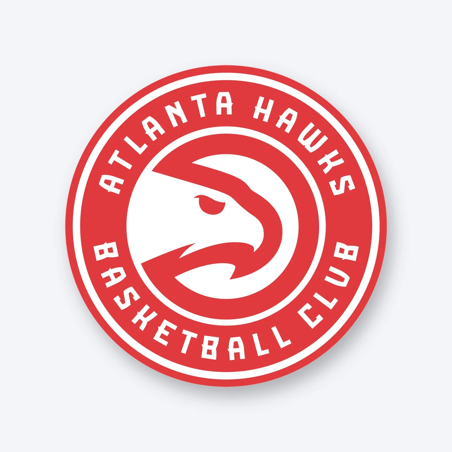 Atlanta Hawks NBA Aufkleber Set II