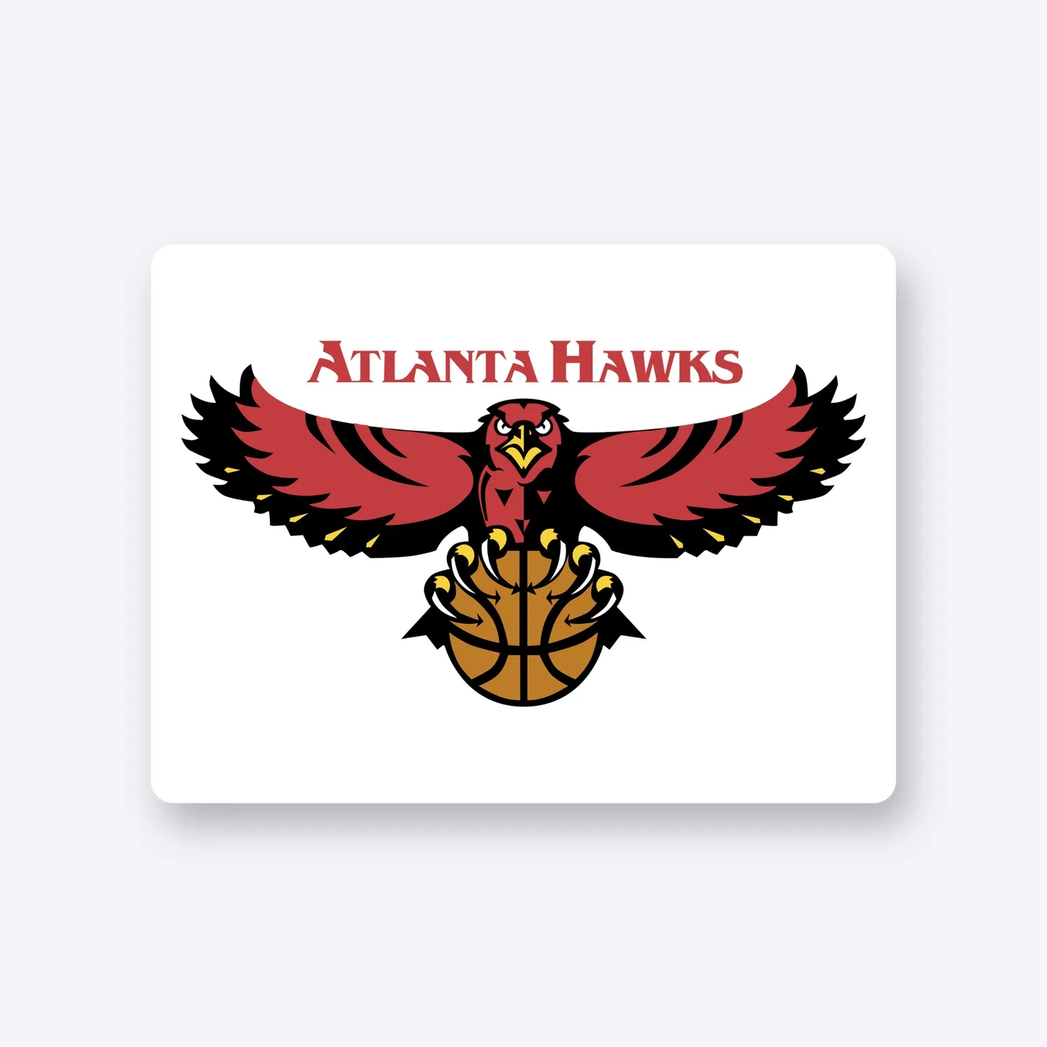 Atlanta Hawks NBA Aufkleber Set III