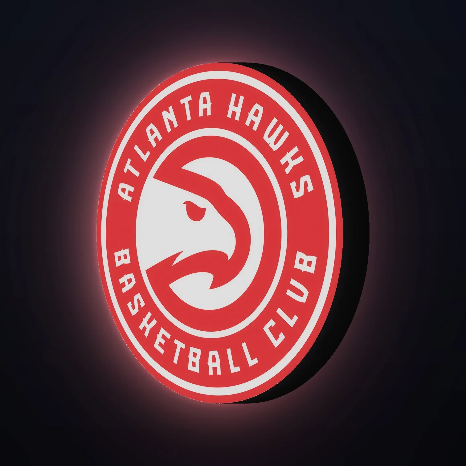 Atlanta Hawks NBA LED-Leuchte II
