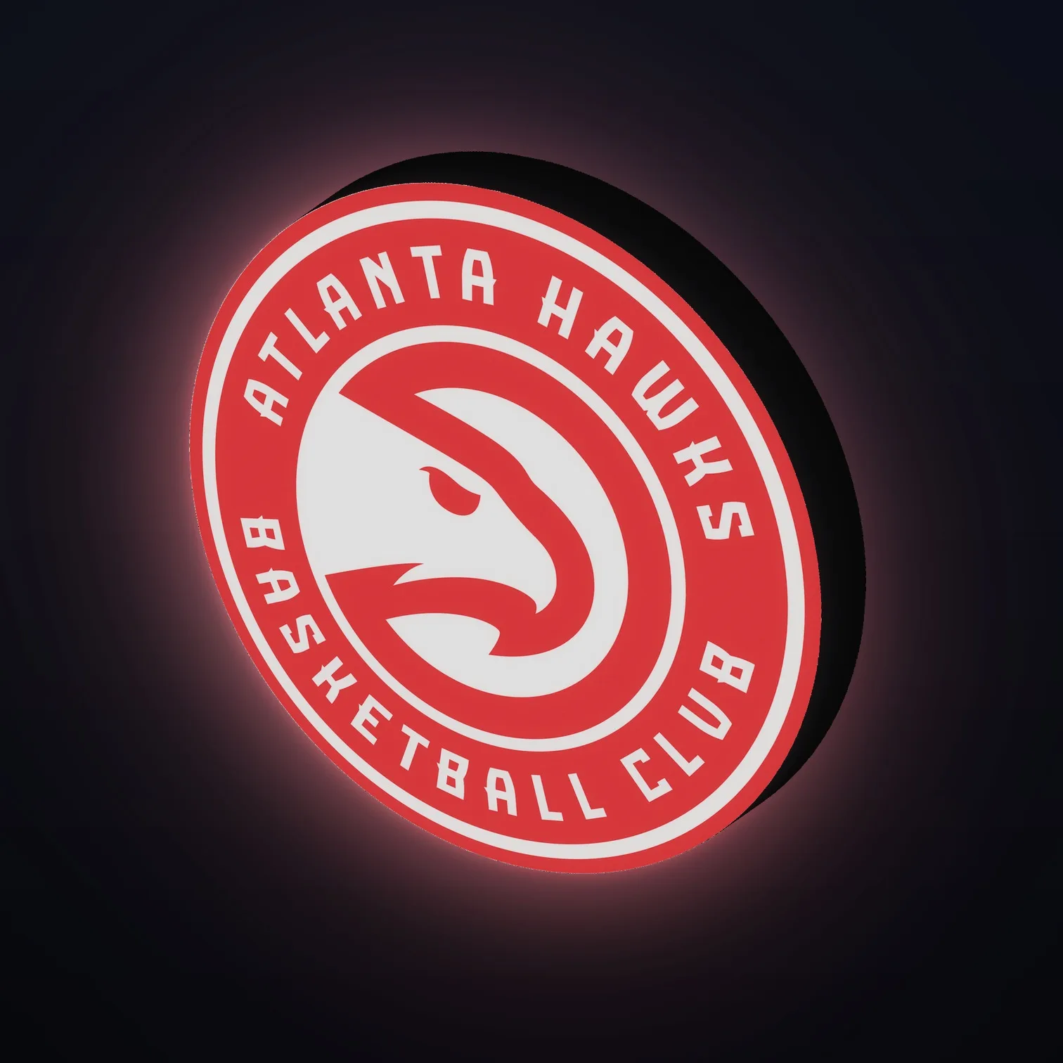 Atlanta Hawks NBA LED-Leuchte II