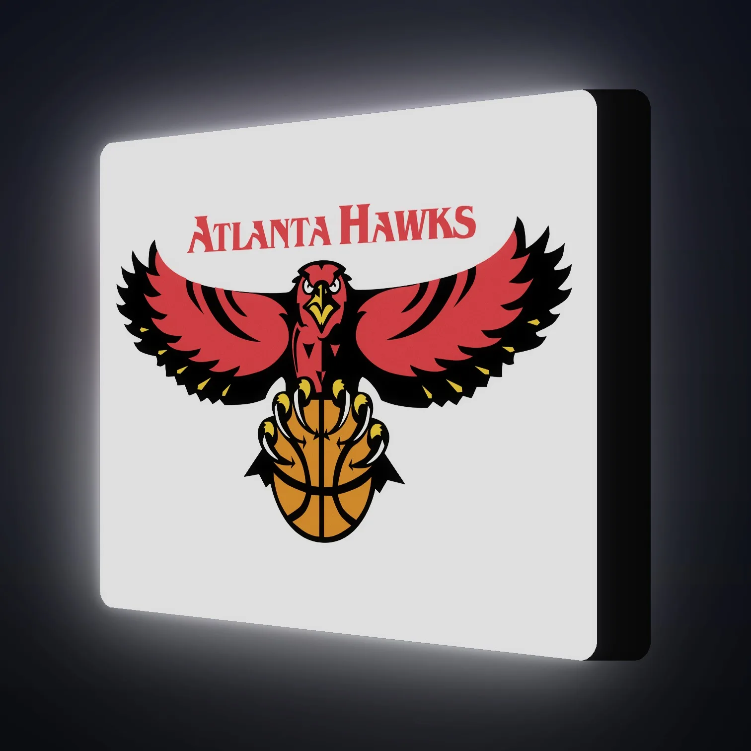 Atlanta Hawks NBA LED-Leuchte III