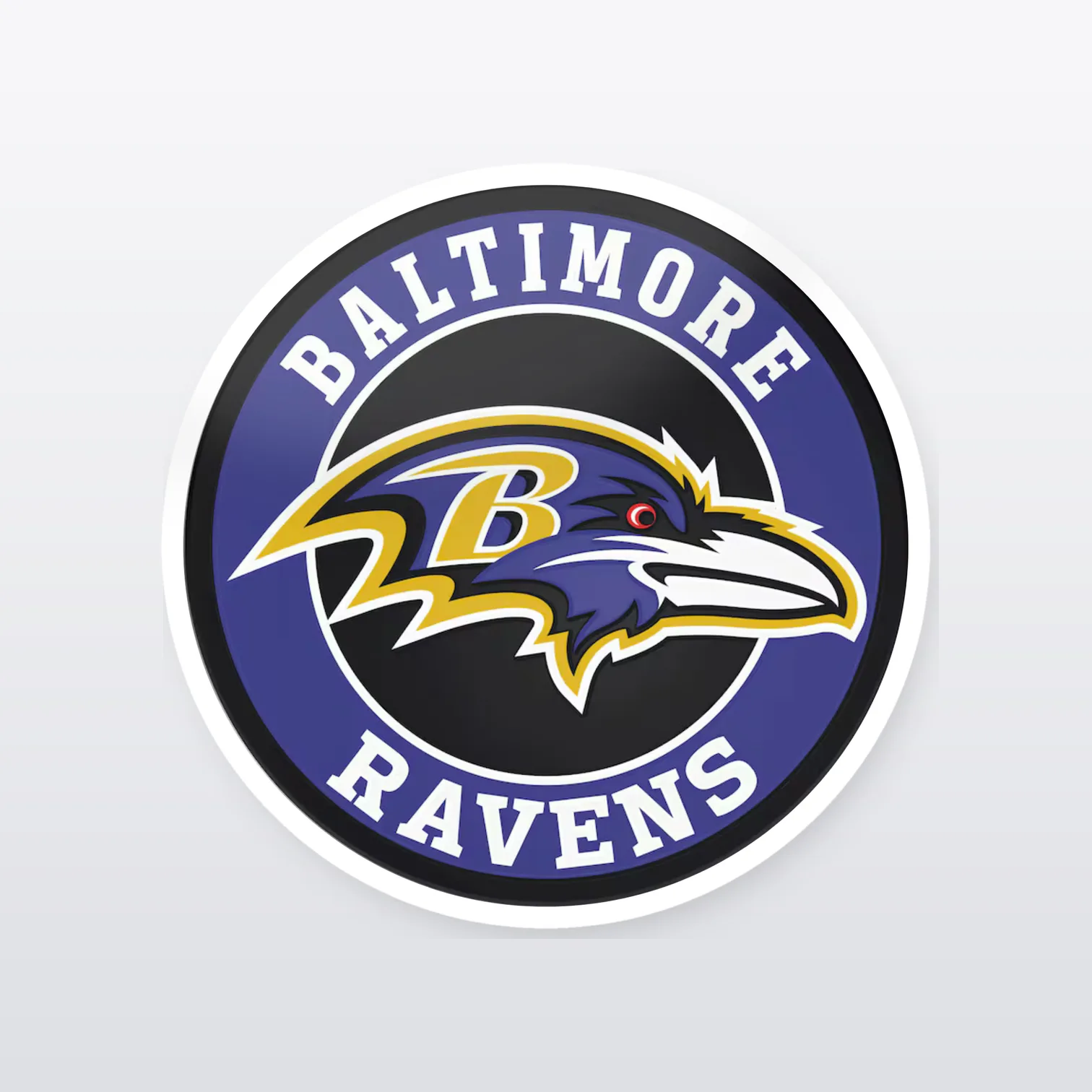 Baltimore Ravens Aufkleber Set I