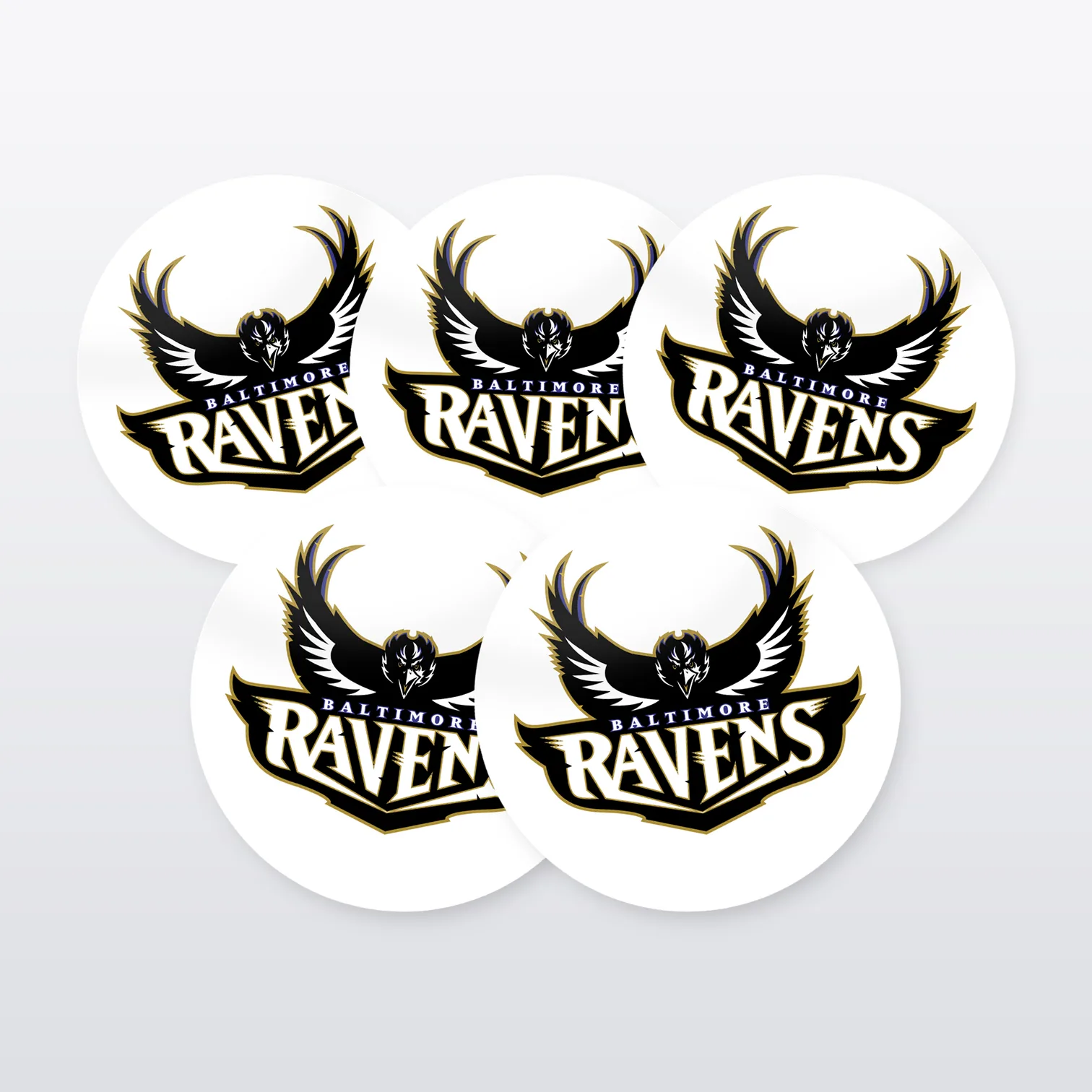 Baltimore Ravens Aufkleber Set II