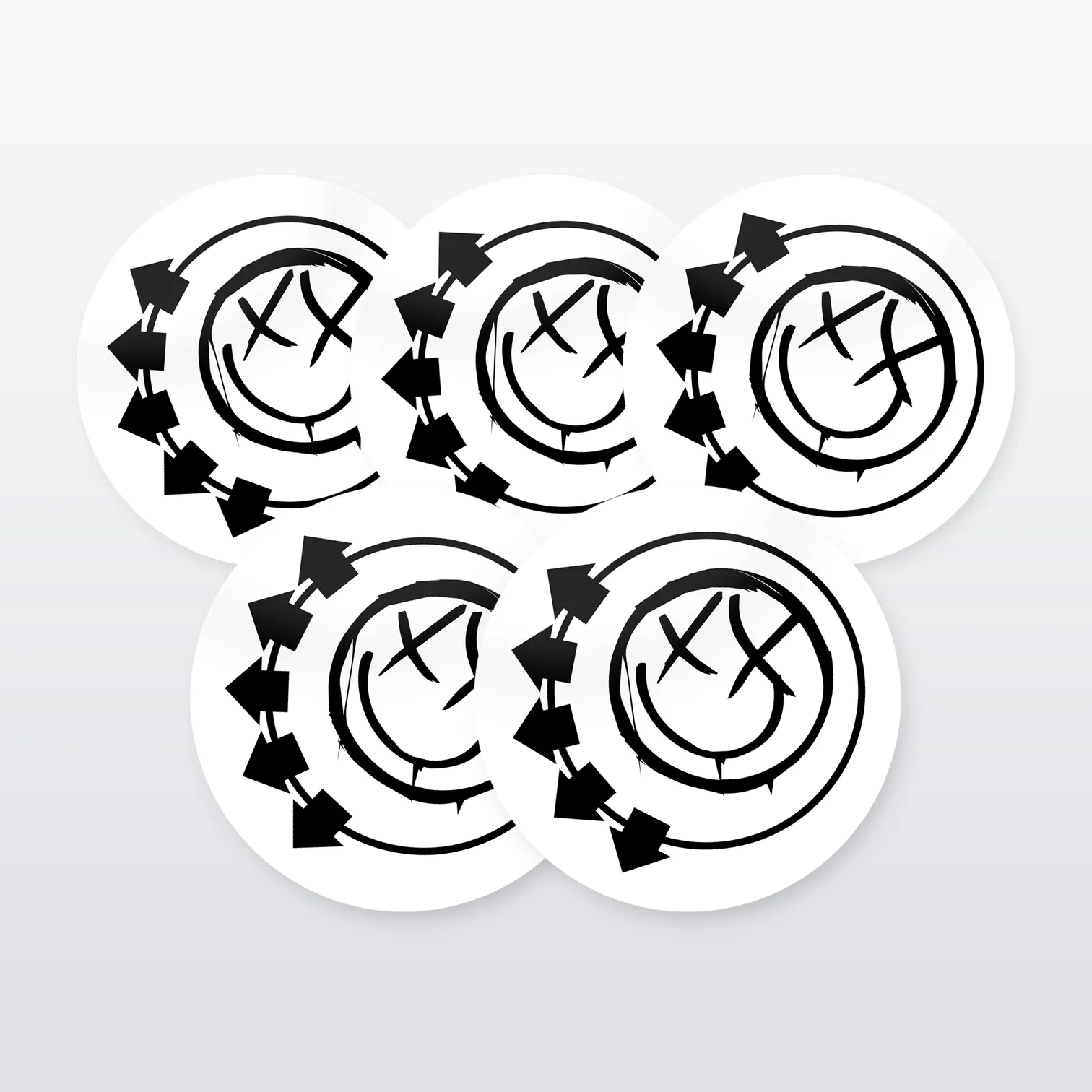 Blink-182 Aufkleber Set – 5 Sticker