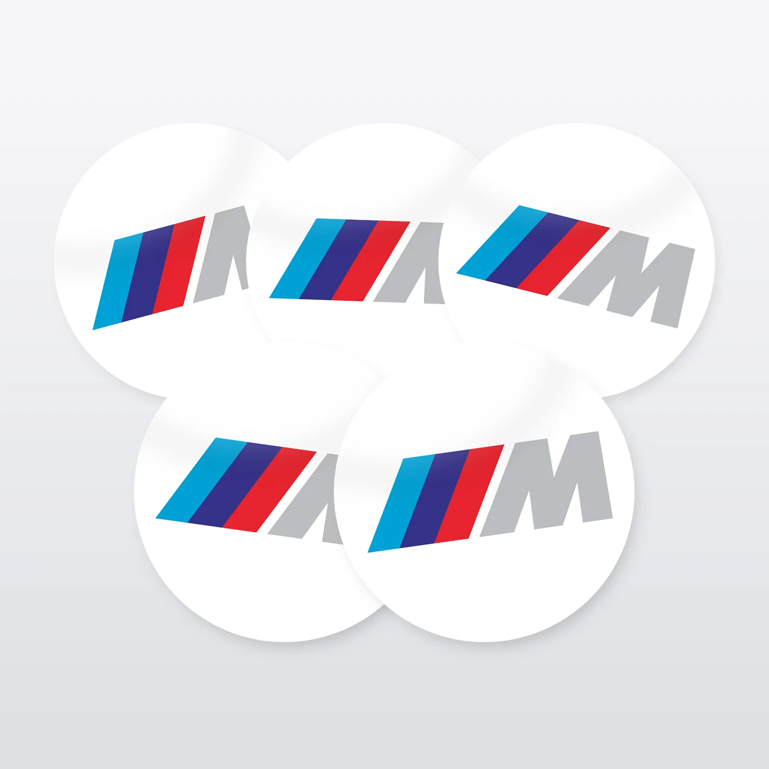 BMW M Aufkleber Set – 5 Sticker
