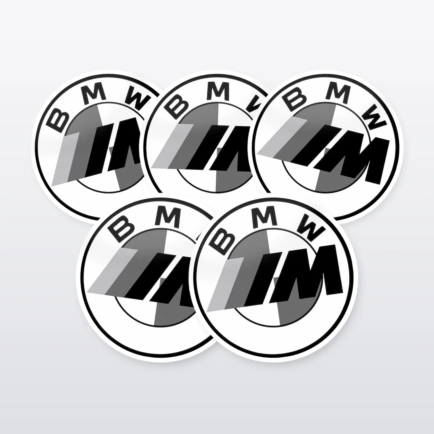 BMW M Power Aufkleber Set – 5 Sticker