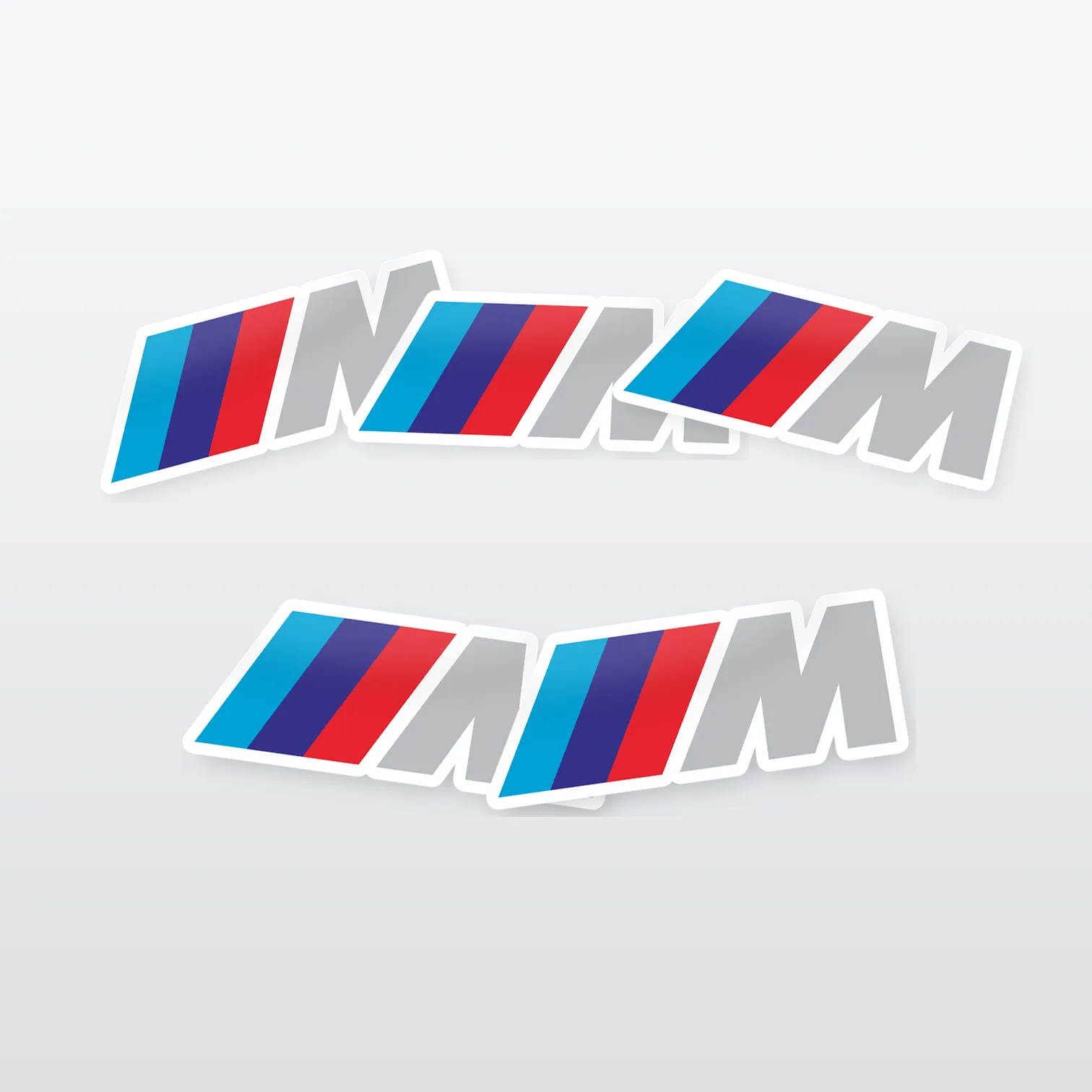 BMW M Power Custom Aufkleber Set – 5 Sticker