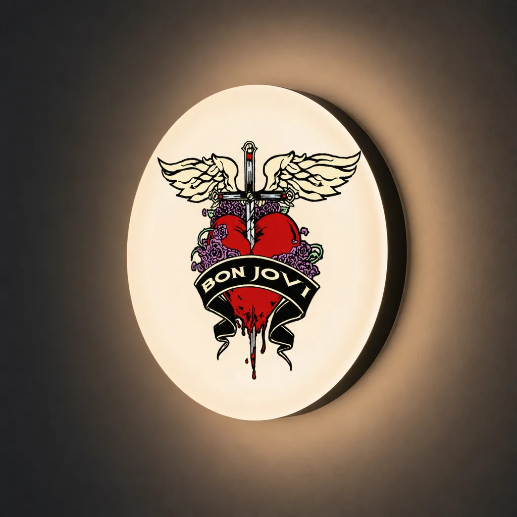 Bon Jovi LED-Leuchteschild