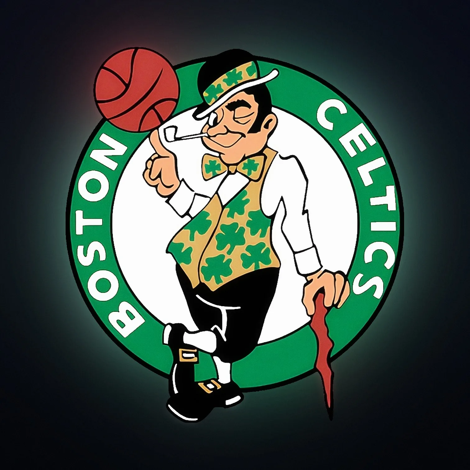 Boston Celtics NBA LED-Leuchte