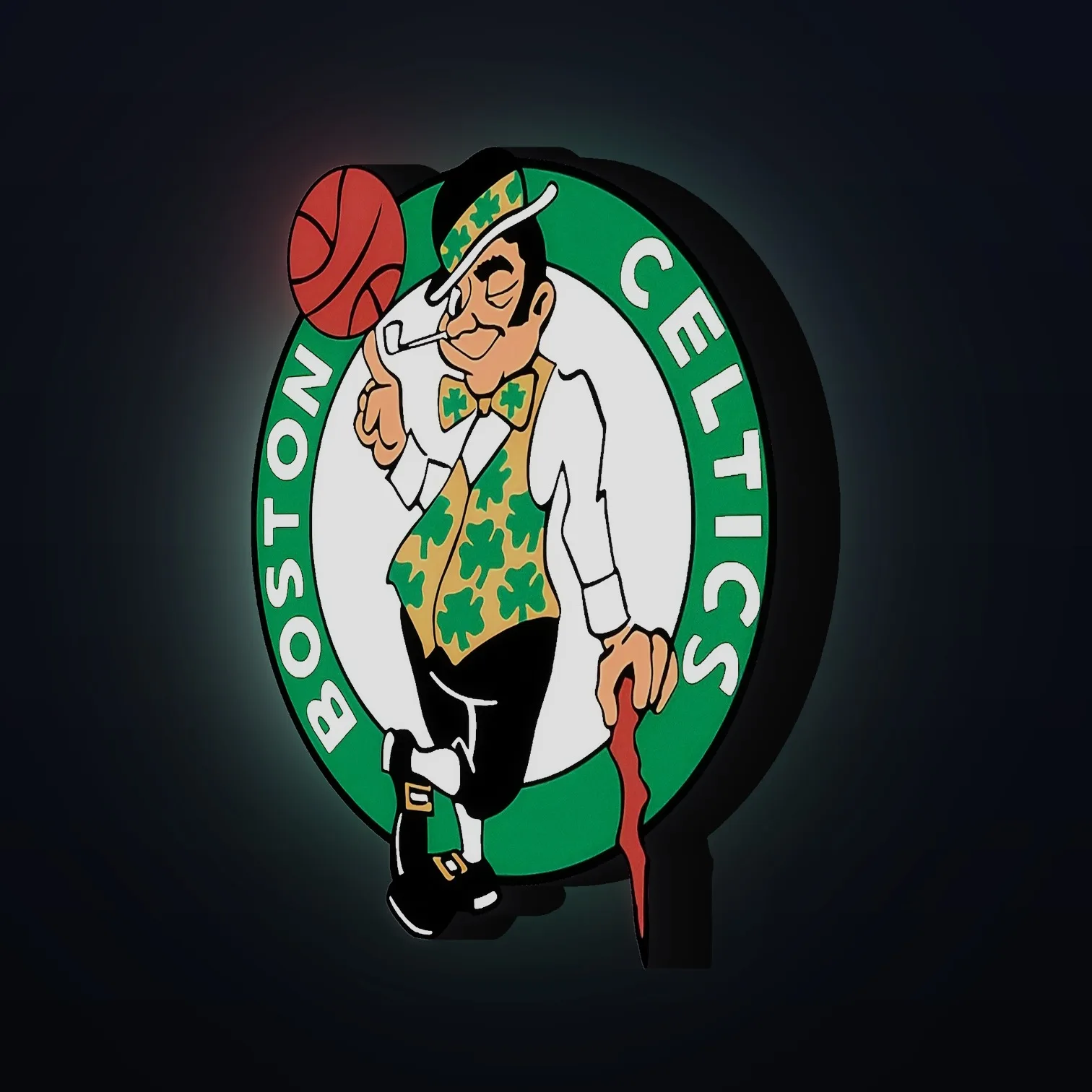 Boston Celtics NBA LED-Leuchte