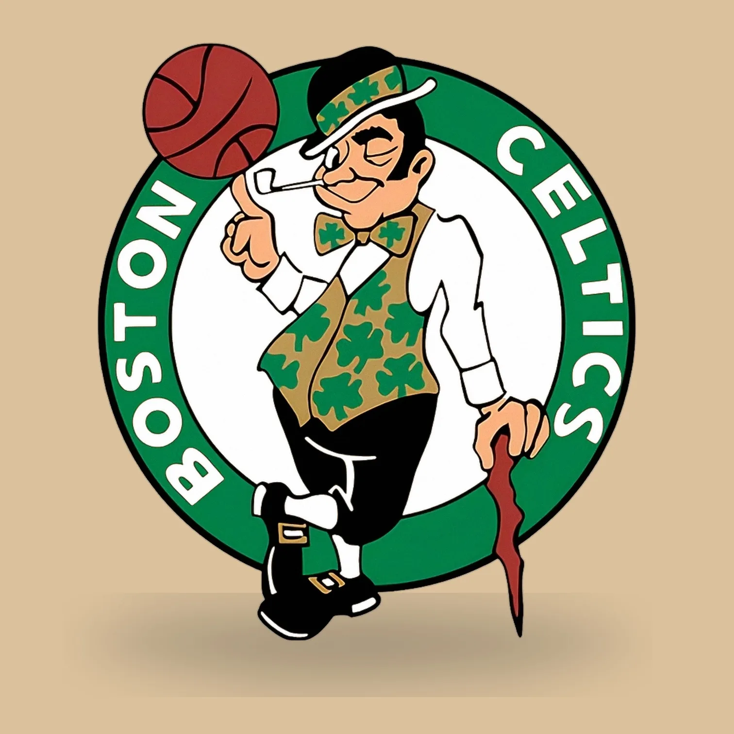 Boston Celtics NBA LED-Leuchte