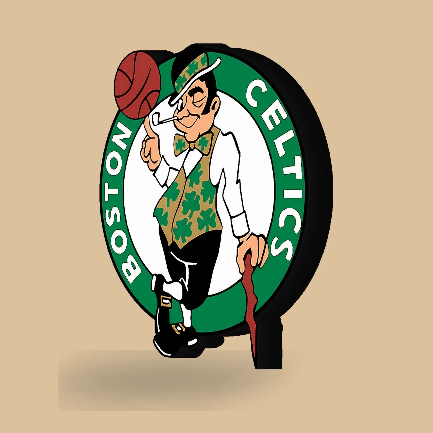 Boston Celtics NBA LED-Leuchte