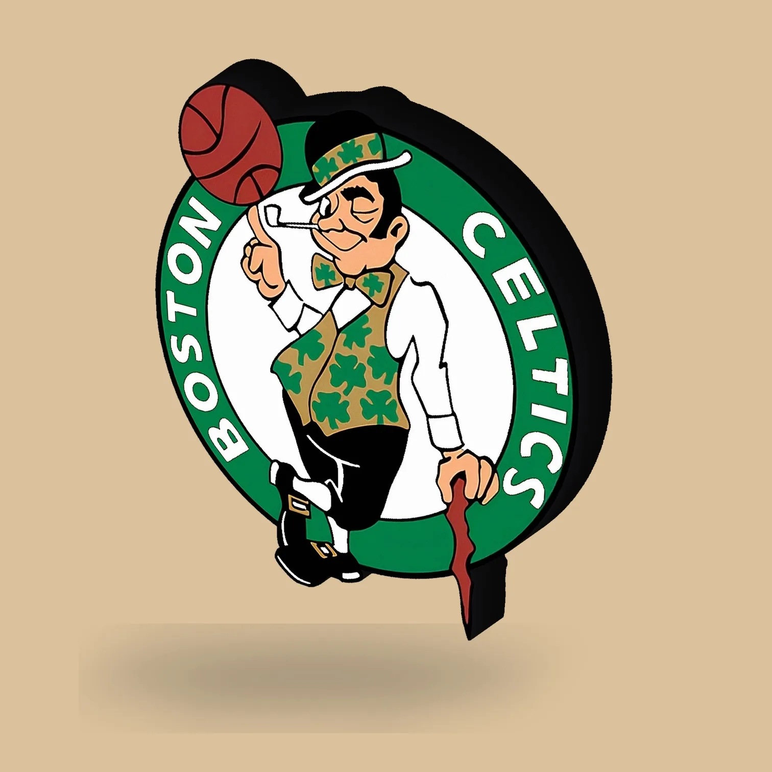 Boston Celtics NBA LED-Leuchte