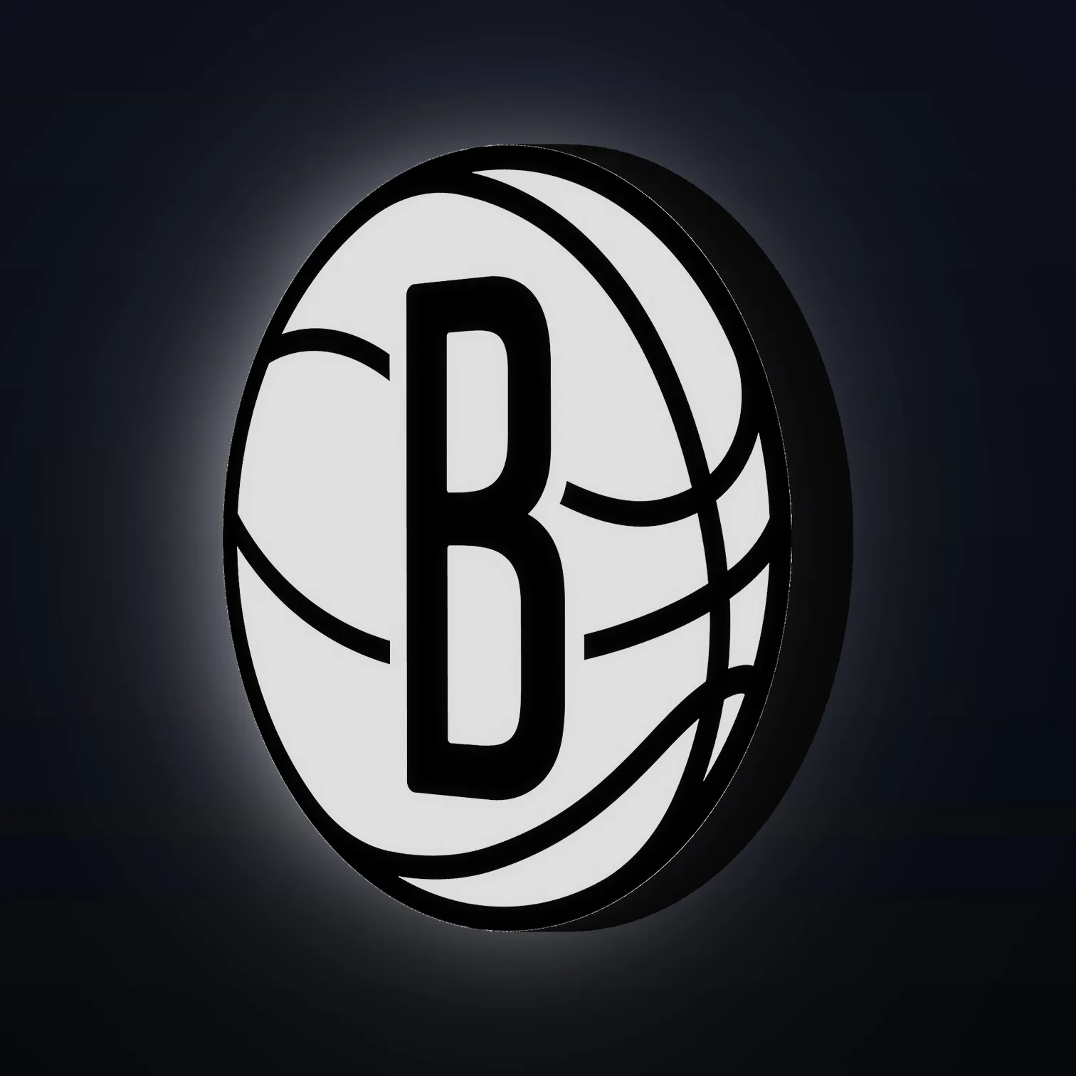Brooklyn Nets NBA LED-Leuchte I