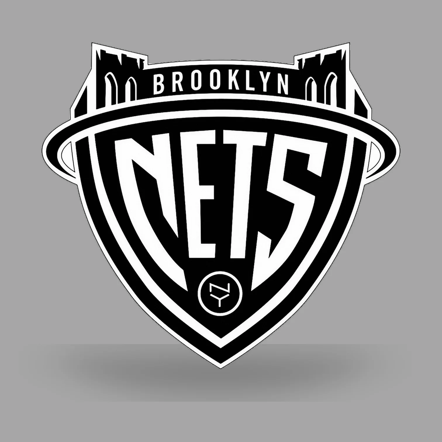 Brooklyn Nets NBA LED-Leuchte II