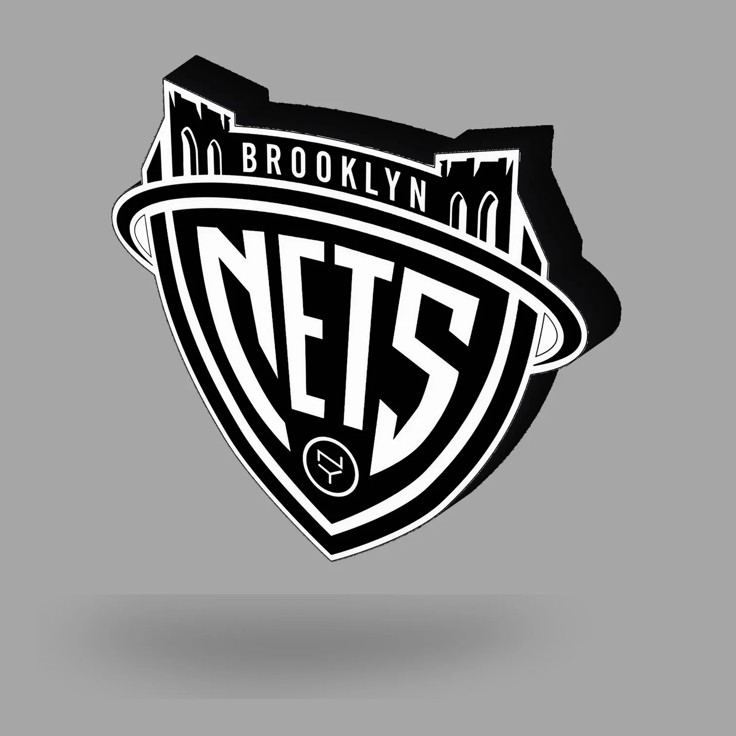Brooklyn Nets NBA LED-Leuchte II
