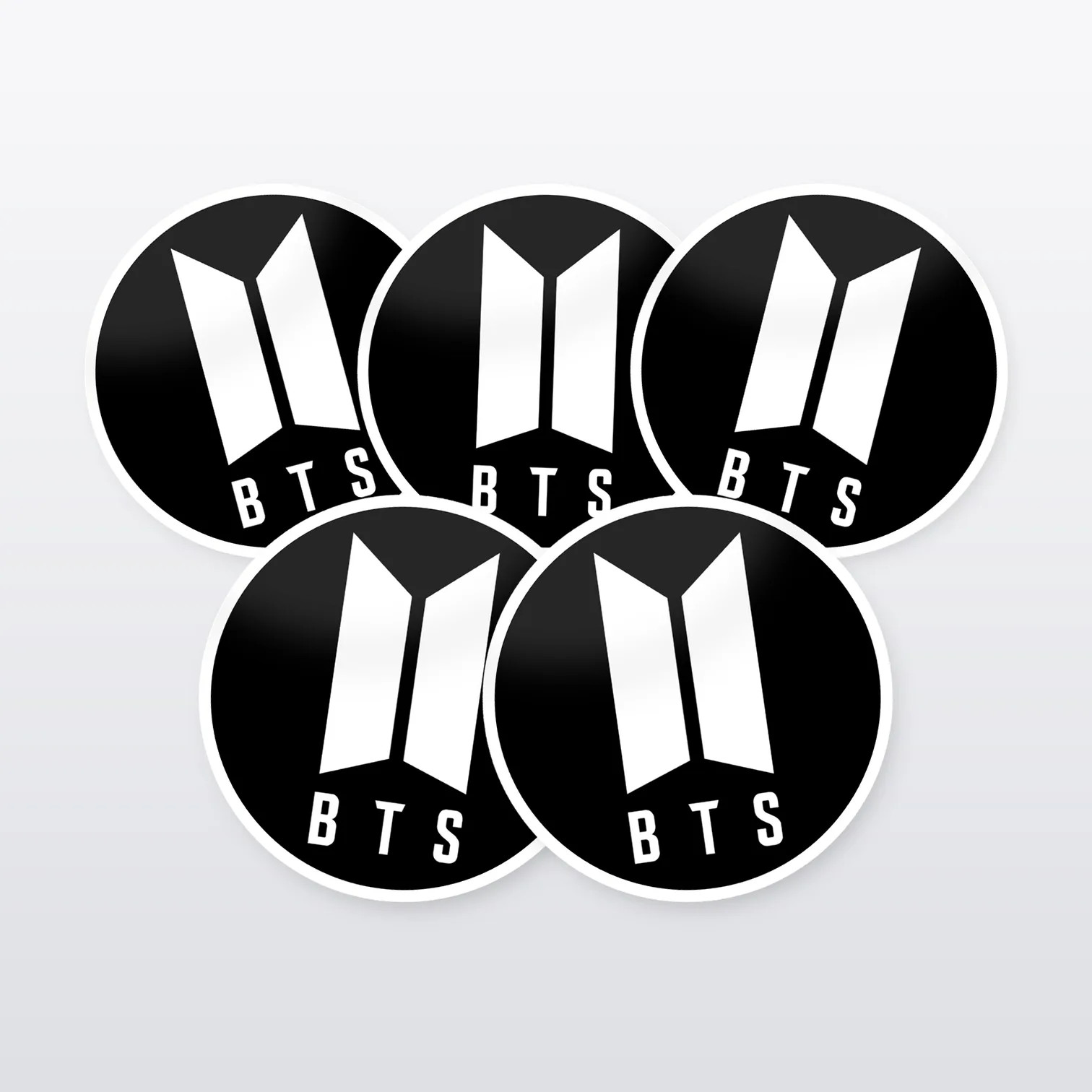 BTS Aufkleber Set – 5 Sticker