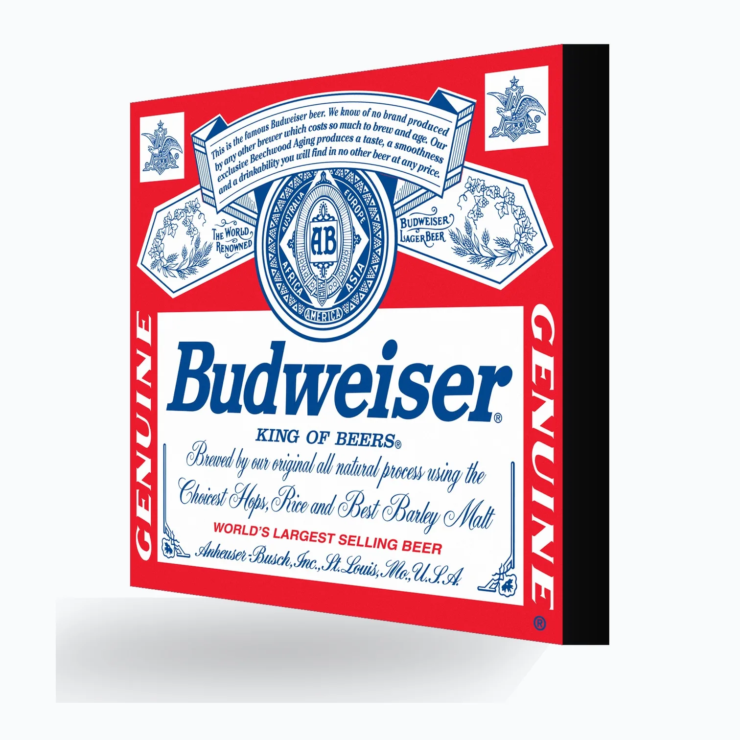 Budweiser Anheuser Busch Bud Beer LED-Leuchte