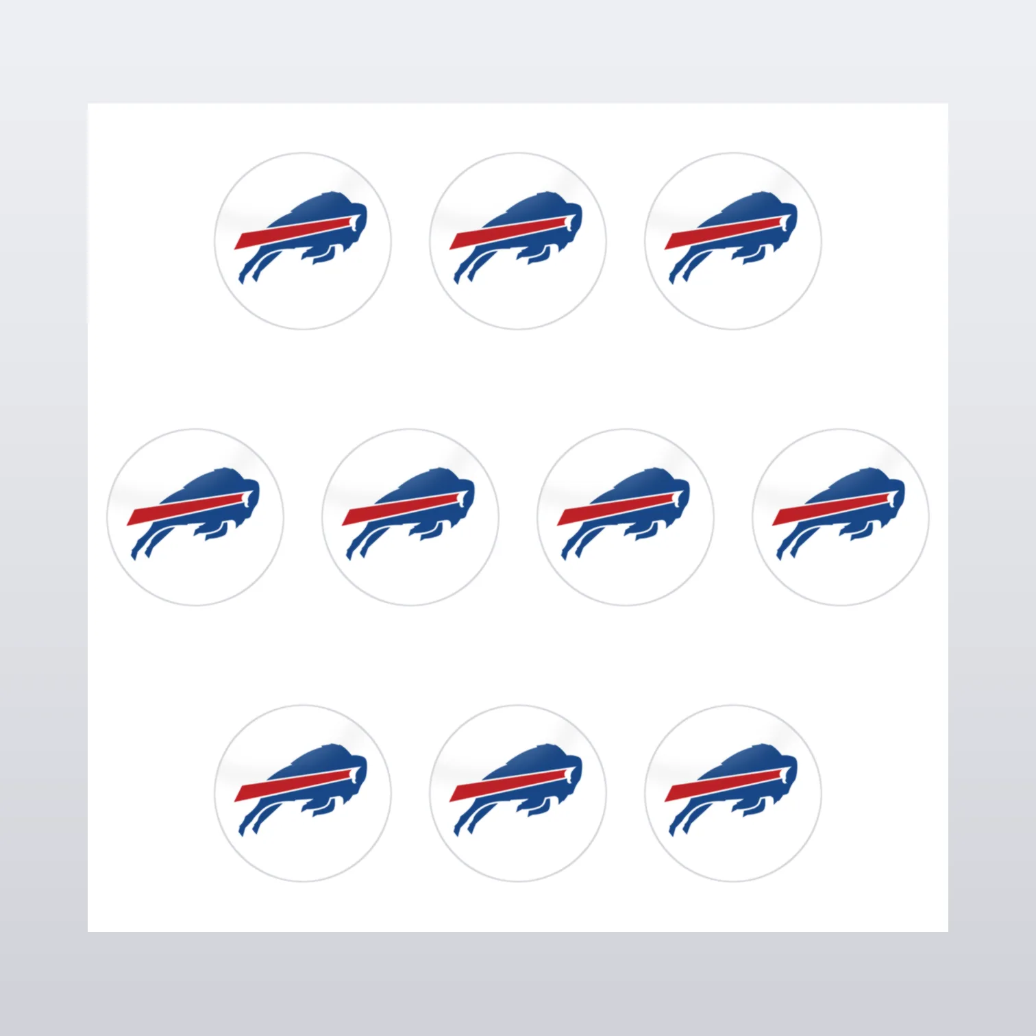Buffalo Bills Aufkleber Set I