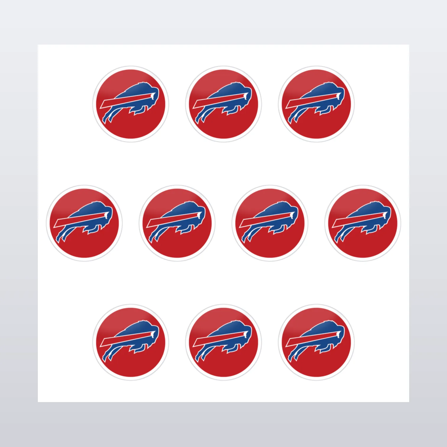 Buffalo Bills Aufkleber Set II