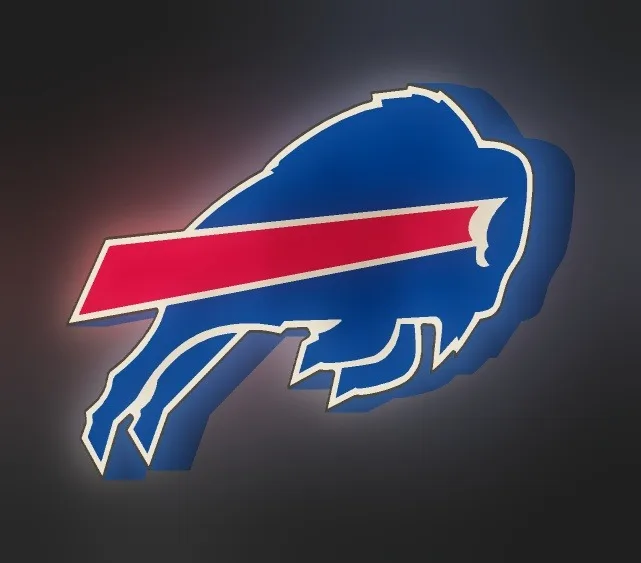 Buffalo Bills LED-Leuchtschild