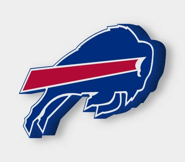 Buffalo Bills LED-Leuchtschild