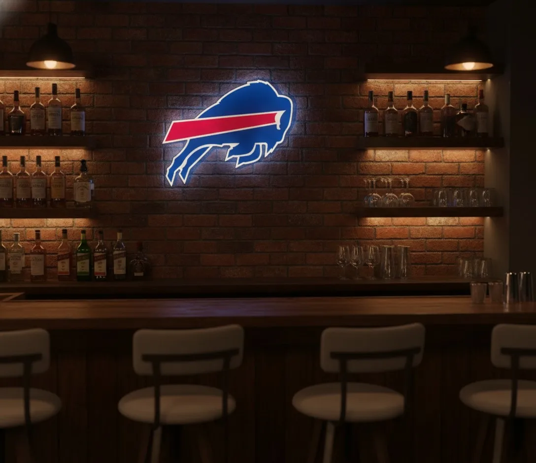 Buffalo Bills LED-Leuchtschild