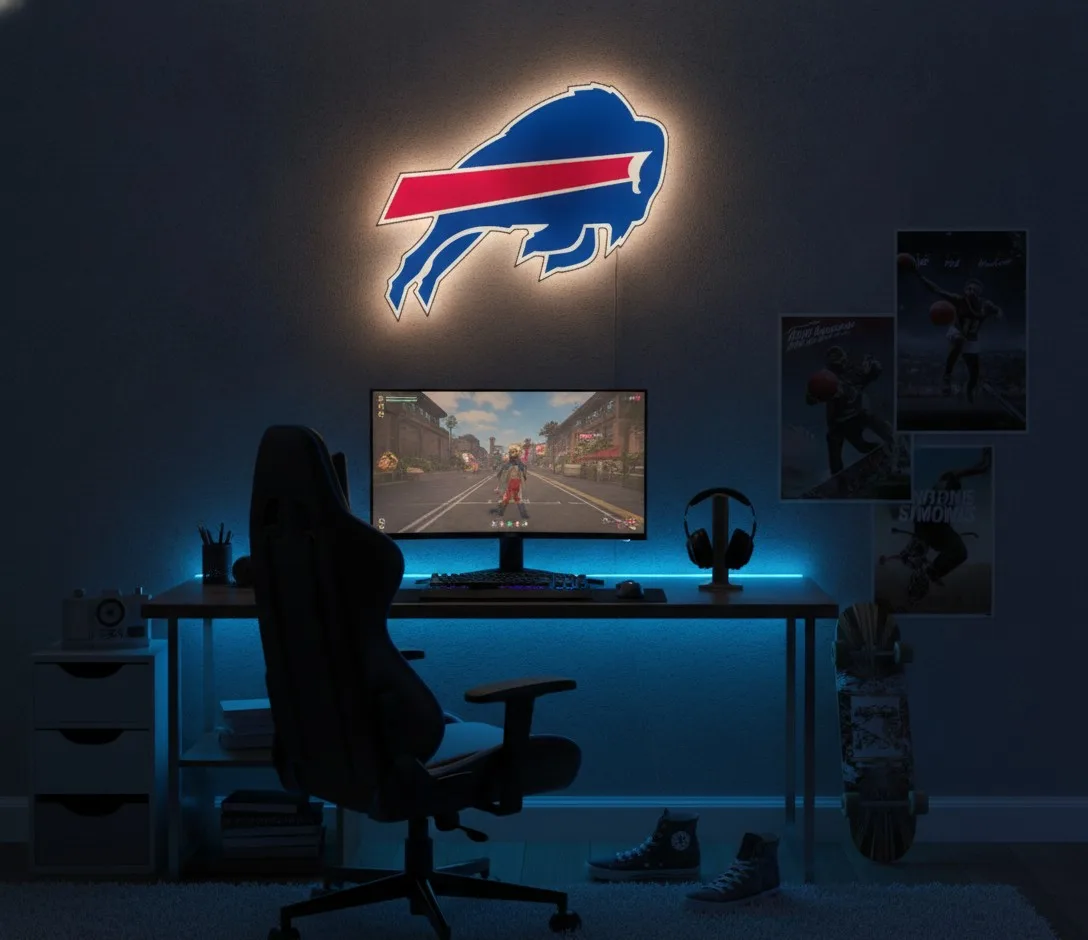 Buffalo Bills LED-Leuchtschild