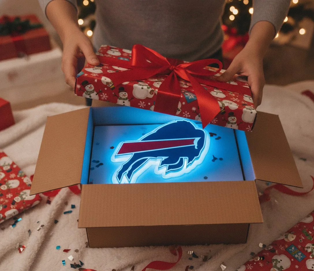 Buffalo Bills LED-Leuchtschild