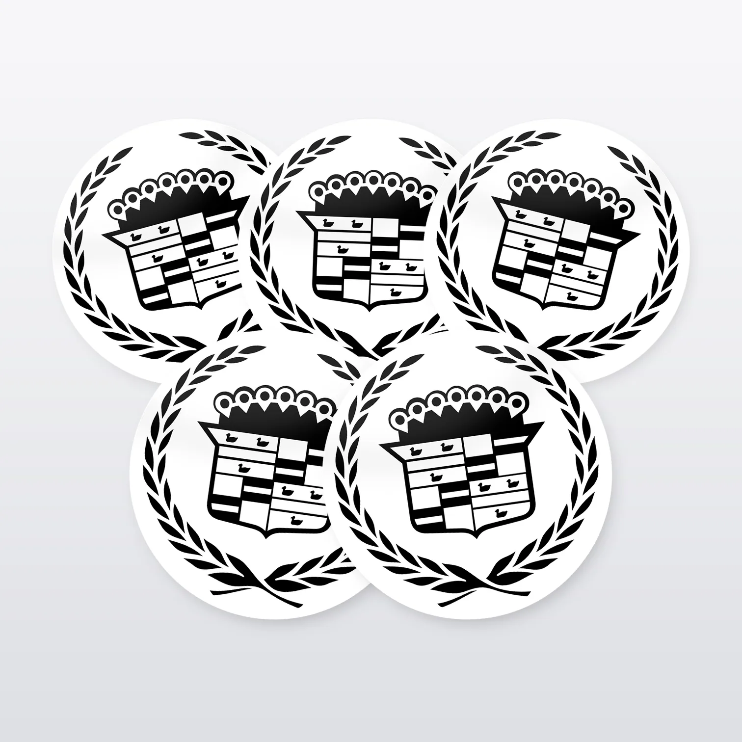 Cadillac Aufkleber Set I – 5 Sticker