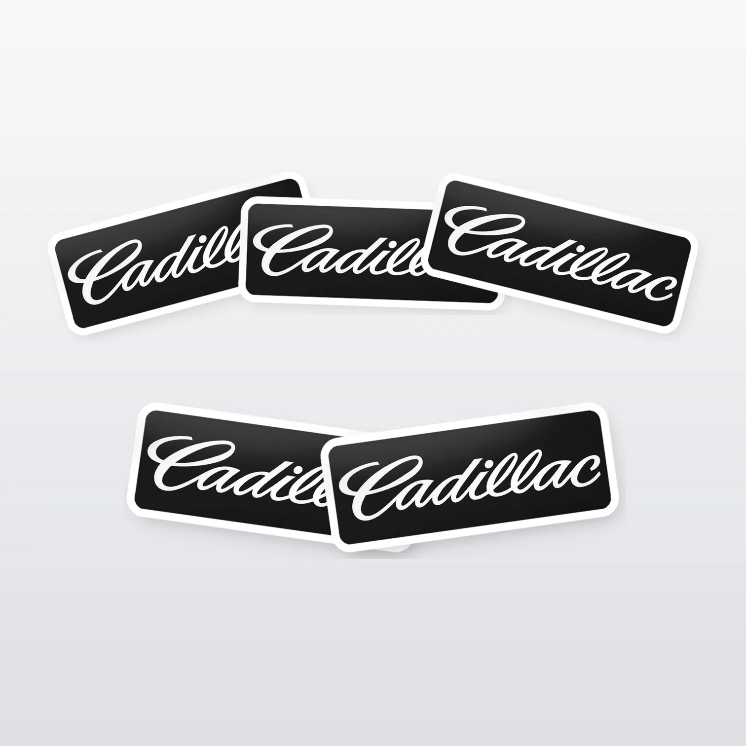Cadillac Aufkleber Set III – 5 Sticker