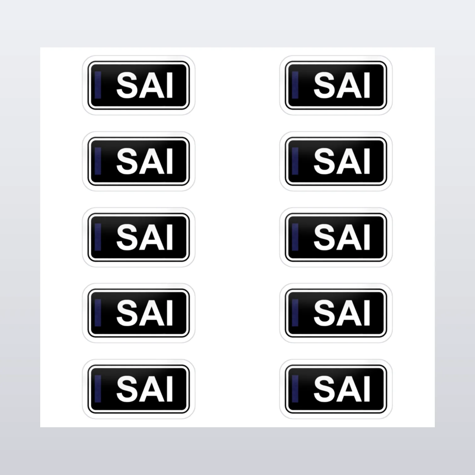 Carlos Sainz Aufkleber Set – Aufkleber auf Bogen