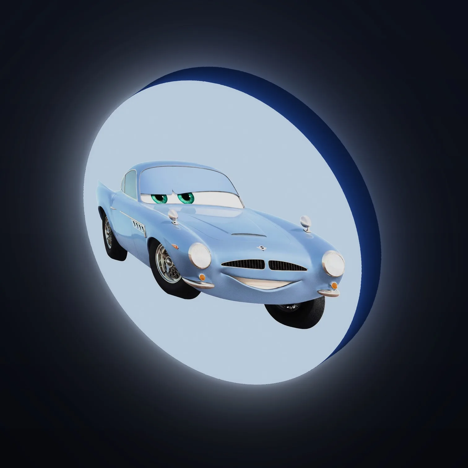Cars Finn McMissile LED-Leuchte