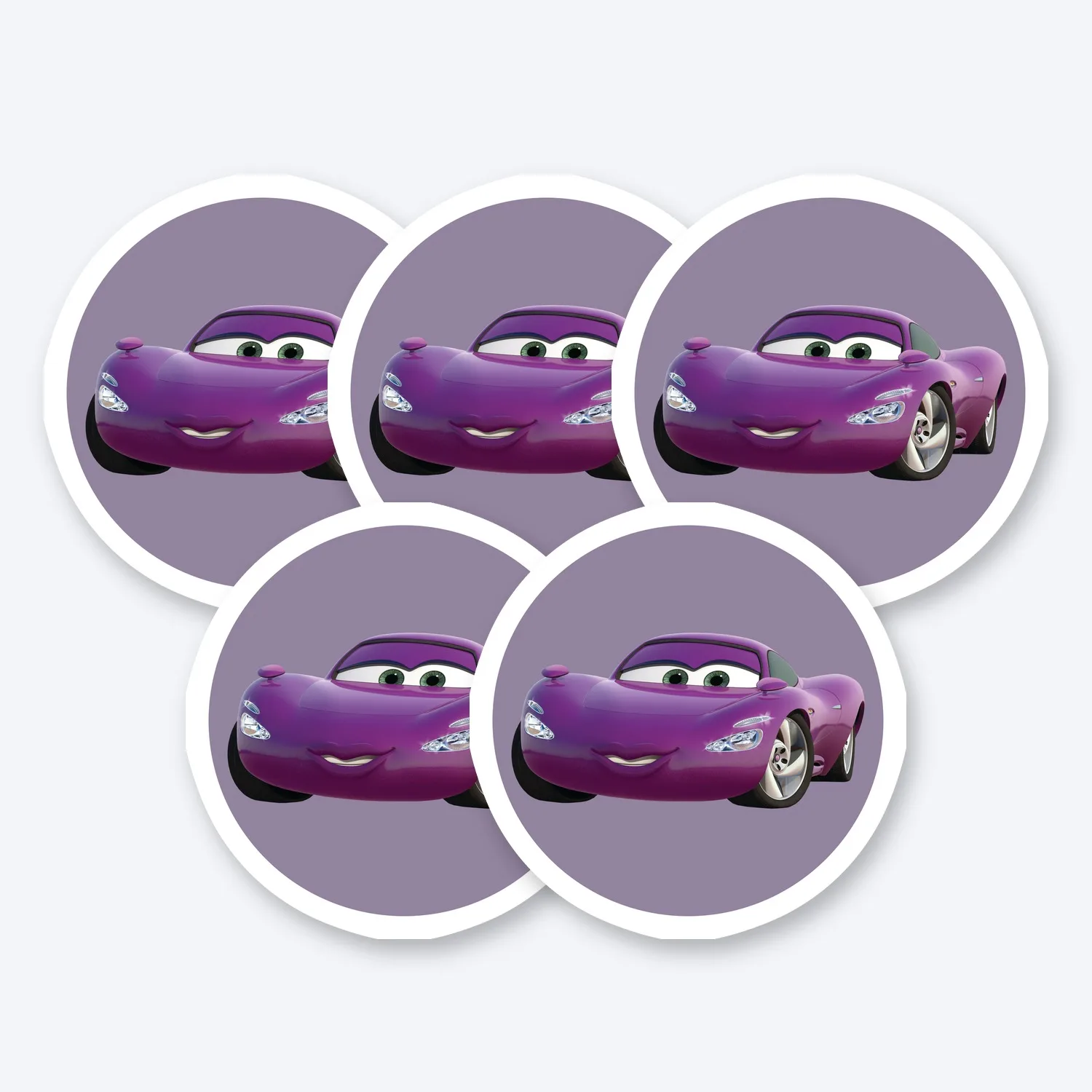 Cars Holley Shiftwell Aufkleber Set
